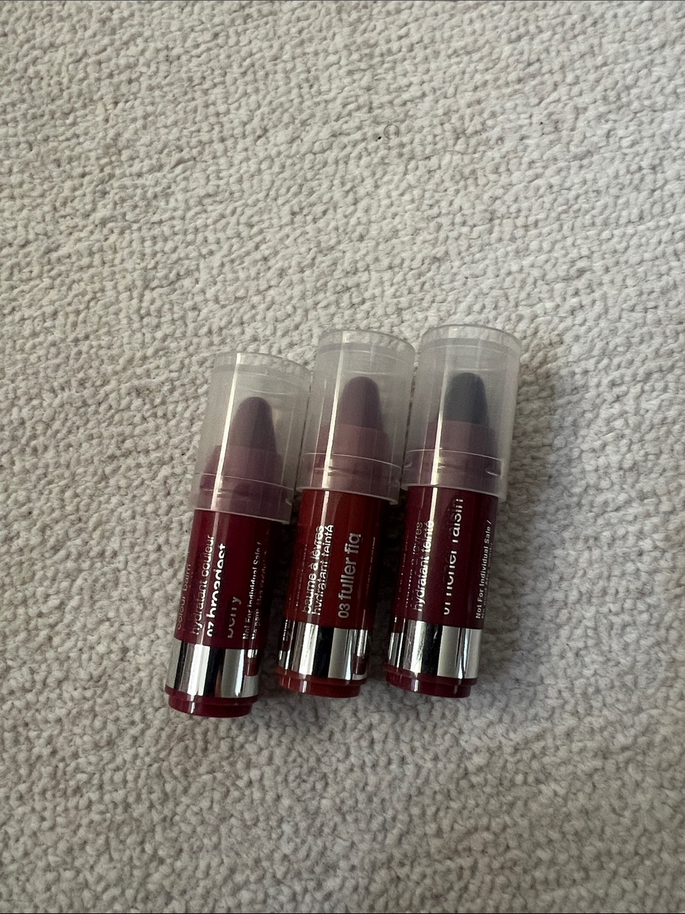 Clinique chubby sticks Trio - Deep Berry Red